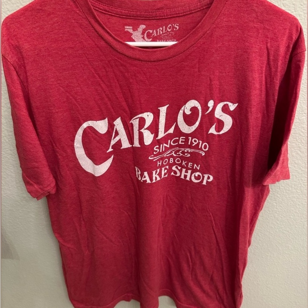 CARLO'S Red Graphic T-Shirt